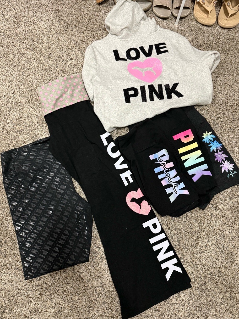 PINK Victoria's Secret 6 item bundle New without tags. Price is for everything